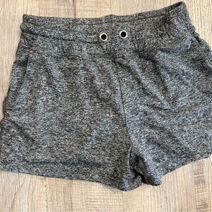 Bombshell Sportswear Heather Gray Athletic Shorts